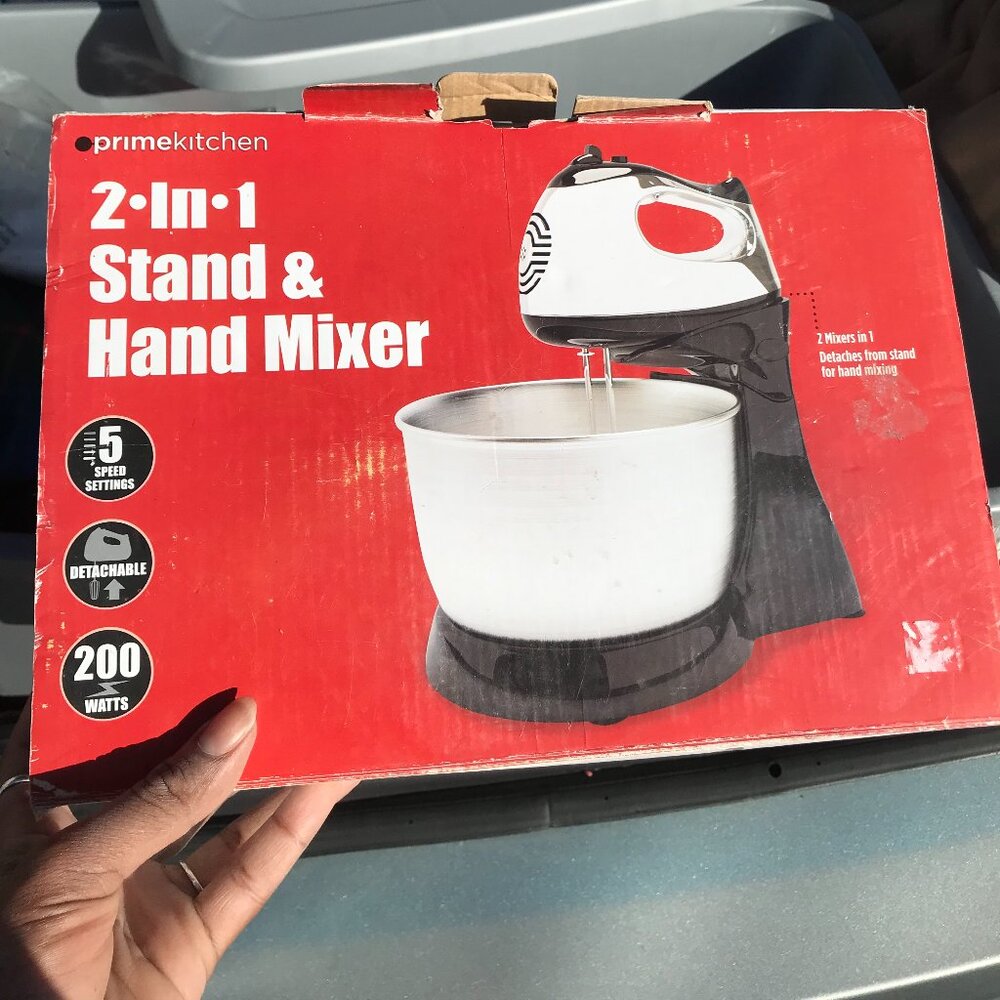 2 in 1 Stand & Hand Mixer